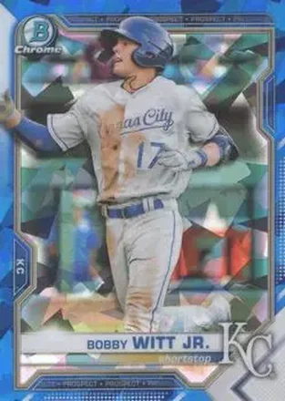 2021 Bowman Sapphire Edition #BCP-1 - Bobby Witt Jr. - Kansas City Royals