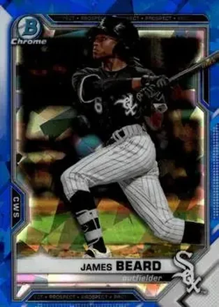 2021 Bowman Sapphire Edition #BCP-6 - James Beard - Chicago White Sox