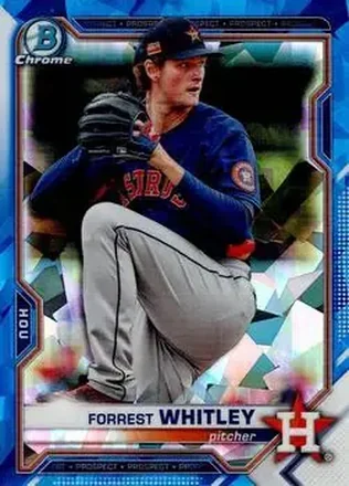 2021 Bowman Sapphire Edition #BCP-9 - Forrest Whitley - Houston Astros