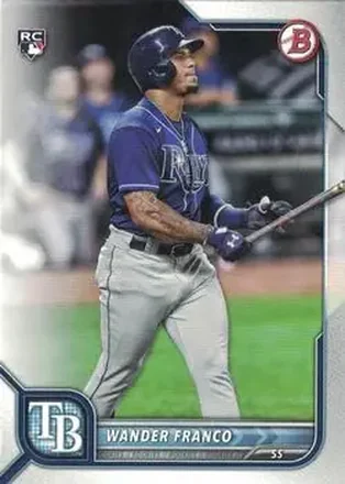 2022 Bowman #12 - Wander Franco - Tampa Bay Rays