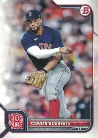 2022 Bowman #15 - Xander Bogaerts - Boston Red Sox