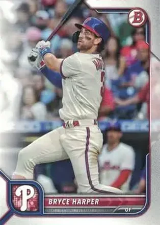 2022 Bowman #16 - Bryce Harper - Philadelphia Phillies