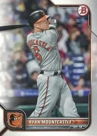 2022 Bowman #20 - Ryan Mountcastle - Baltimore Orioles