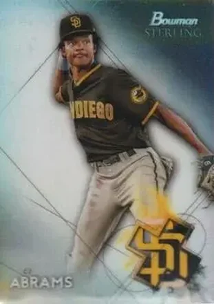 2021 Bowman Sterling #BSP-6 - CJ Abrams - San Diego Padres