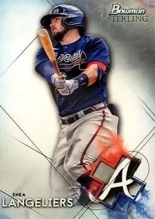 2021 Bowman Sterling #BSP-9 - Shea Langeliers - Atlanta Braves