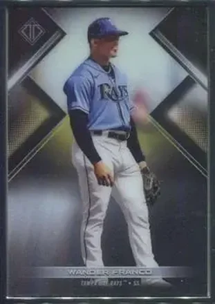 2021 Bowman Transcendent Collection #1 - Wander Franco - Tampa Bay Rays