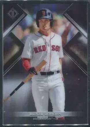 2021 Bowman Transcendent Collection #3 - Blaze Jordan - Boston Red Sox