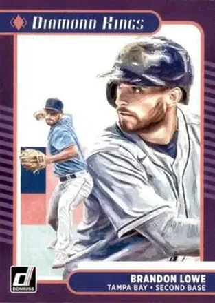 2021 Donruss #1 - Brandon Lowe - Tampa Bay Rays