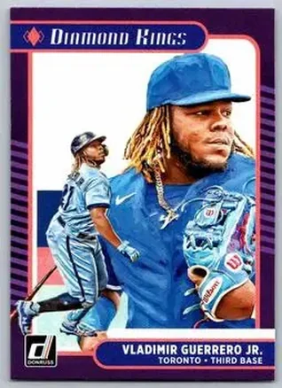 2021 Donruss #3 - Vladimir Guerrero Jr. - Toronto Blue Jays