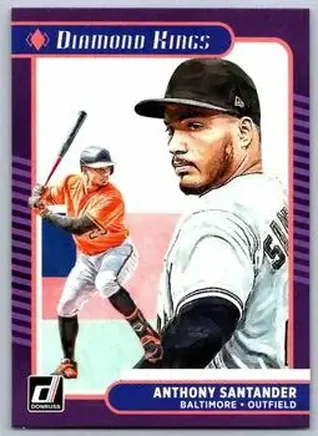 2021 Donruss #4 - Anthony Santander - Baltimore Orioles