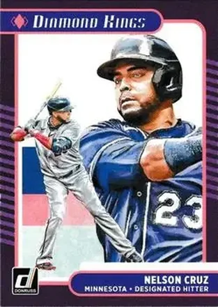 2021 Donruss #6 - Nelson Cruz - Minnesota Twins
