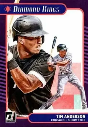 2021 Donruss #7 - Tim Anderson - Chicago White Sox