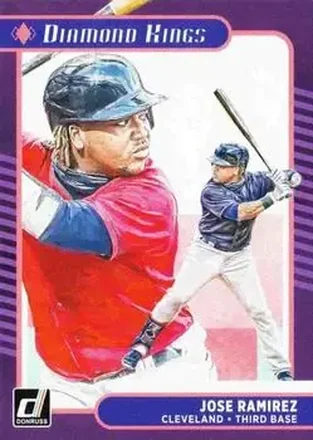2021 Donruss #8 - José Ramírez - Cleveland Indians
