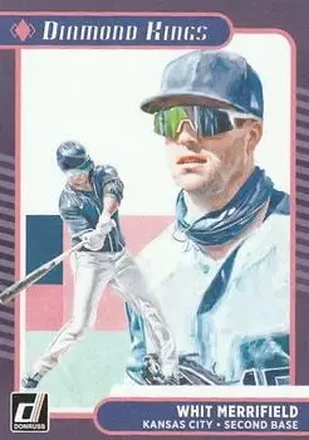 2021 Donruss #9 - Whit Merrifield - Kansas City Royals