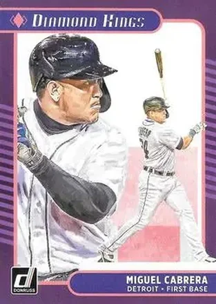 2021 Donruss #10 - Miguel Cabrera - Detroit Tigers