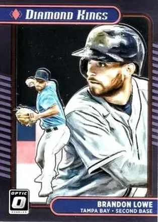 2021 Donruss Optic #1 - Brandon Lowe - Tampa Bay Rays