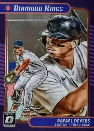2021 Donruss Optic #5 - Rafael Devers - Boston Red Sox