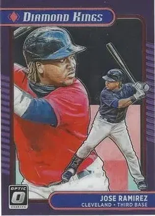 2021 Donruss Optic #8 - José Ramírez - Cleveland Indians