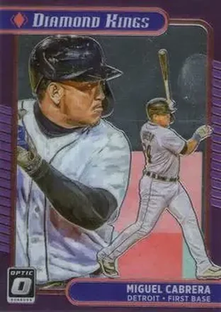 2021 Donruss Optic #10 - Miguel Cabrera - Detroit Tigers