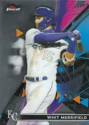 2021 Finest #3 - Whit Merrifield - Kansas City Royals