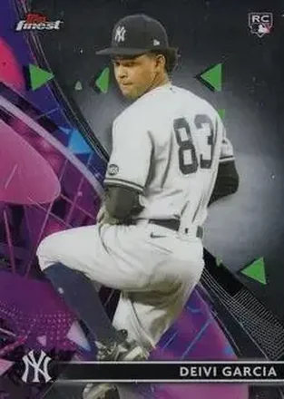 2021 Finest #4 - Deivi Garcia - New York Yankees