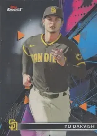 2021 Finest #6 - Yu Darvish - San Diego Padres