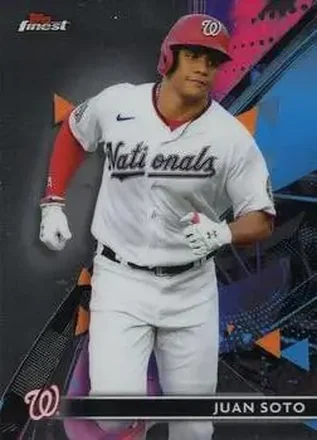2021 Finest #7 - Juan Soto - Washington Nationals