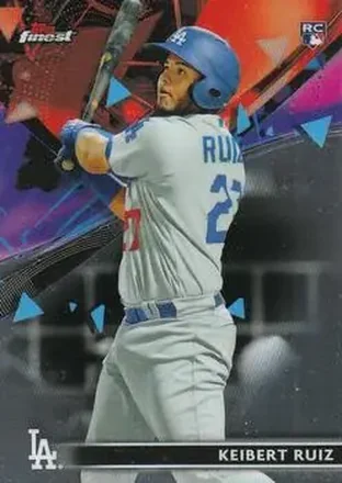 2021 Finest #9 - Keibert Ruiz - Los Angeles Dodgers