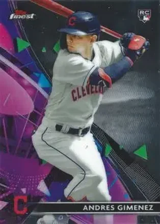 2021 Finest #10 - Andrés Giménez - Cleveland Indians