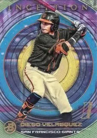 2022 Bowman Inception #12 - Diego Velasquez - San Francisco Giants
