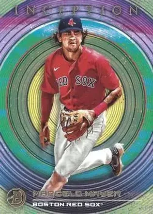2022 Bowman Inception #19 - Marcelo Mayer - Boston Red Sox
