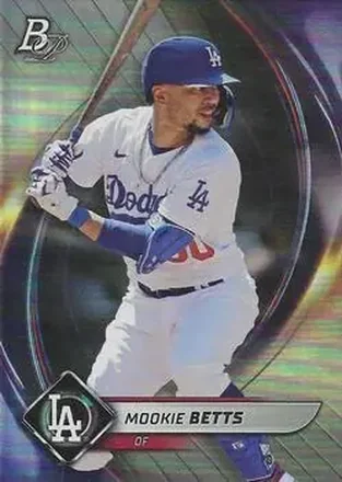 2022 Bowman Platinum #11 - Mookie Betts - Los Angeles Dodgers