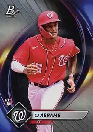 2022 Bowman Platinum #14 - CJ Abrams - Washington Nationals