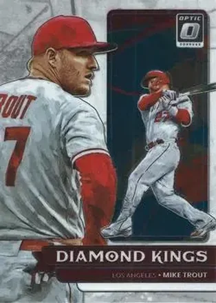2022 Donruss Optic #14 - Mike Trout - Los Angeles Angels