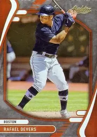 2022 Panini Absolute #14 - Rafael Devers - Boston Red Sox
