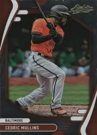 2022 Panini Absolute #17 - Cedric Mullins - Baltimore Orioles