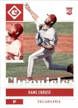 2022 Panini Chronicles #19 - Hans Crouse - Philadelphia Phillies