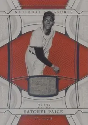 2022 Panini National Treasures #14 - Satchel Paige - St. Louis Browns