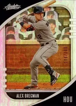 2021 Panini Absolute - Holo Silver #7 - Alex Bregman - Houston Astros