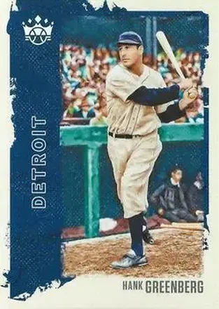 2021 Panini Diamond Kings #8 - Hank Greenberg - Detroit Tigers