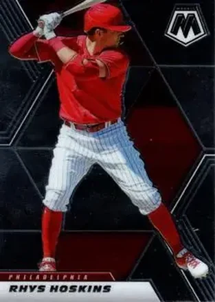 2021 Panini Mosaic #3 - Rhys Hoskins - Philadelphia Phillies