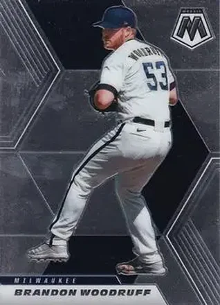 2021 Panini Mosaic #4 - Brandon Woodruff - Milwaukee Brewers