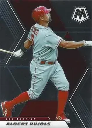 2021 Panini Mosaic #10 - Albert Pujols - Los Angeles Angels
