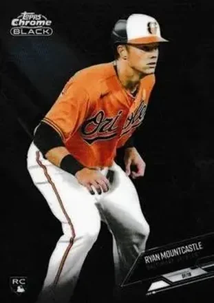 2021 Topps Chrome Black #2 - Ryan Mountcastle - Baltimore Orioles