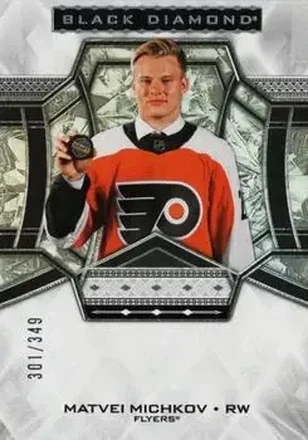 2024-25 Upper Deck Black Diamond #BDB-MV - Matvei Michkov - Philadelphia Flyers