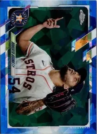 2021 Topps Chrome Sapphire Edition #2 - Roberto Osuna - Houston Astros