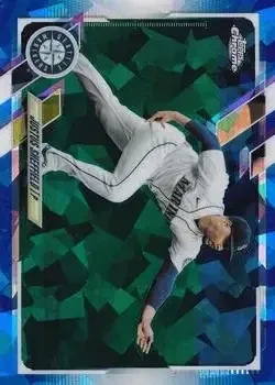2021 Topps Chrome Sapphire Edition feature card