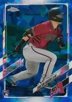 2021 Topps Chrome Sapphire Edition feature card