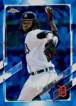 2021 Topps Chrome Update Sapphire Edition feature card
