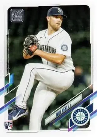 2021 Topps Update #US3 - Will Vest - Seattle Mariners
